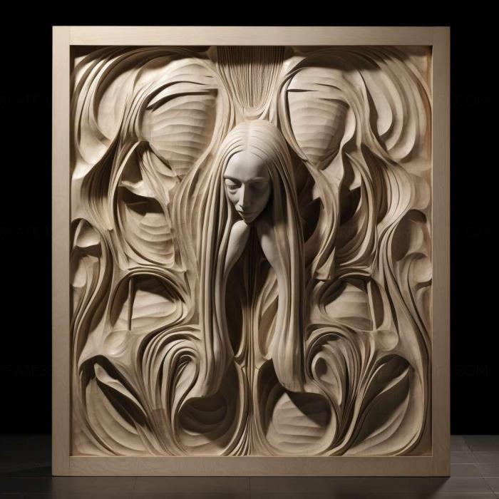 نموذج ثلاثي الأبعاد لآلة CNC 3D Art 